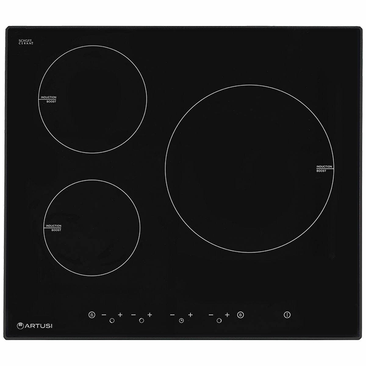 3 burner 2025 induction cooktop