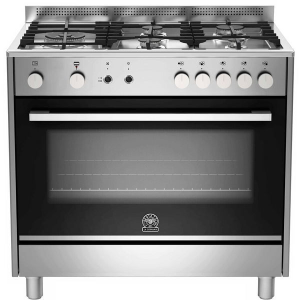 5 burner gas hob and electric oven