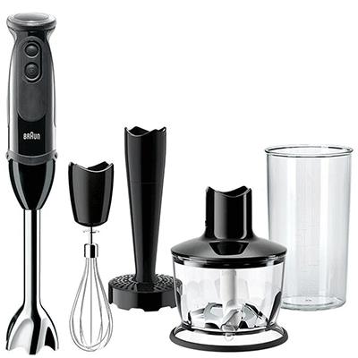 Bamix SwissLine Immersion Blender 200W Light Grey 76090