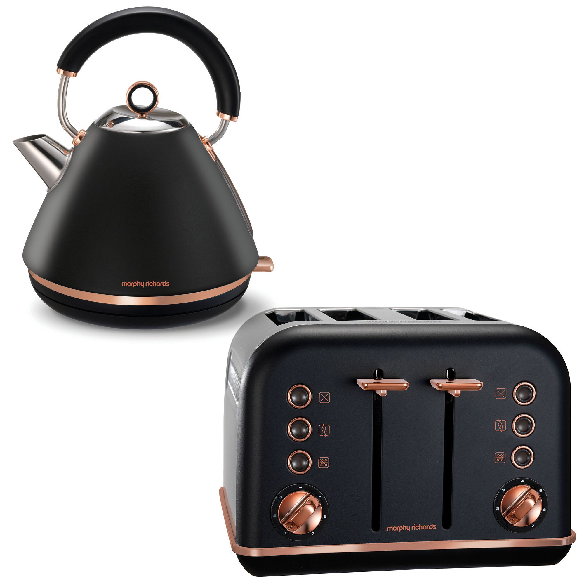 morphy richards rose gold collection accents 102039