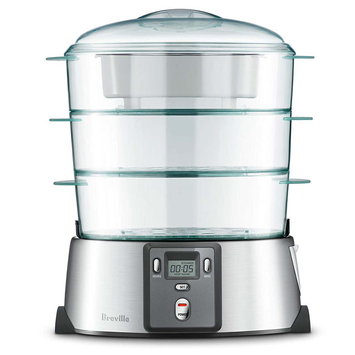 food steamer with rice bowl