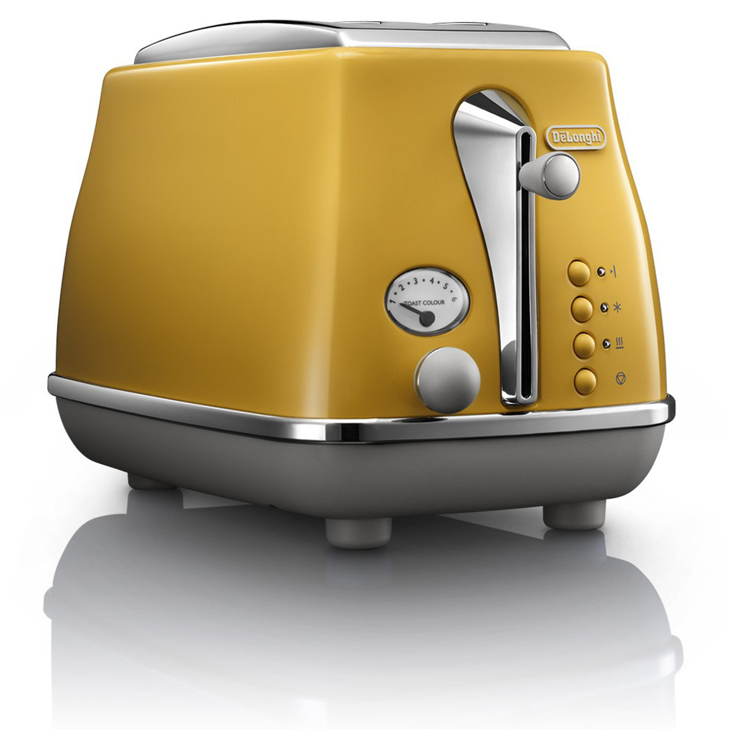 delonghi toaster yellow