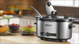 kitchenaid slow cooker with easy serve lid